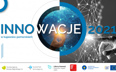 Katalog laureatów ubiegłorocznej edycji konkursu „Liderzy Innowacji Pomorza i Kujaw”